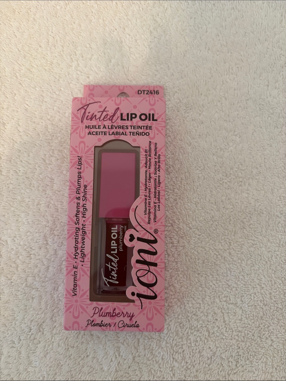 Iconic Tinted Lip Oil - Plumberry Pink